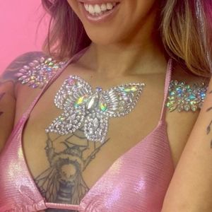 New Lunatics Butterfly Body Stickers